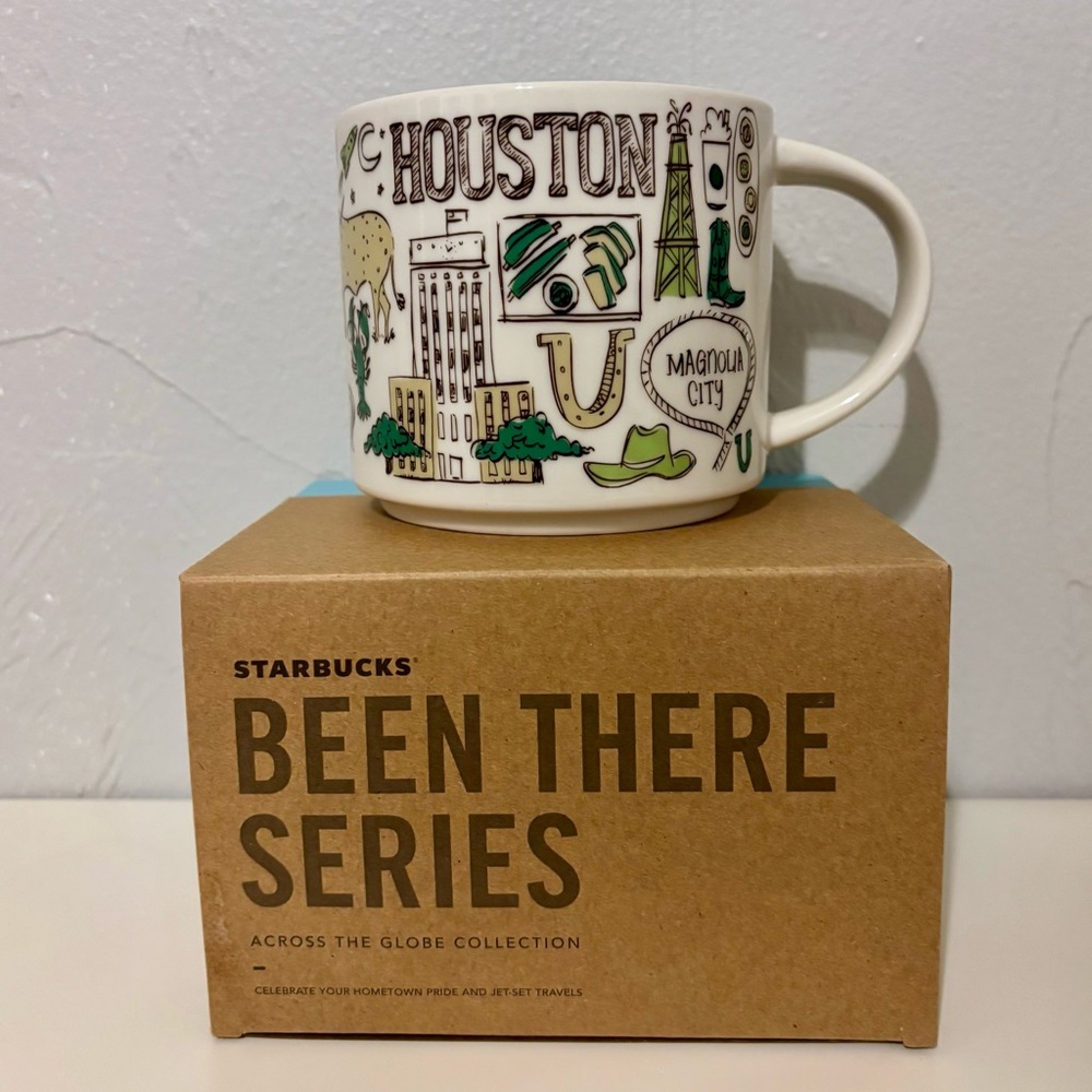 Starbucks Houston Texas Been There Series BYS 14oz Ceramic Coffee Mug